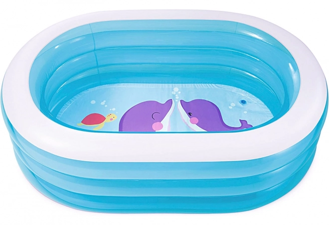 Piscina gonfiabile ovale per bambini da giardino