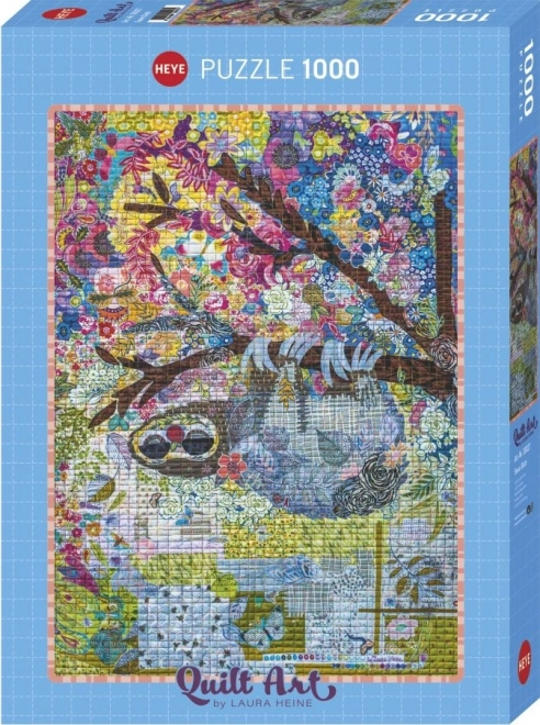 Puzzle Quilt Art Ricamo di bradipo 1000 pezzi