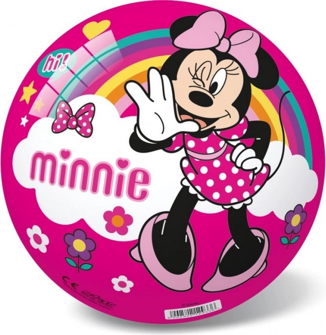 Palla Minnie rosa 14 cm
