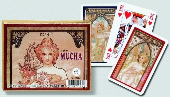 Carte da gioco Jolly - Bellezza di Alfons Mucha