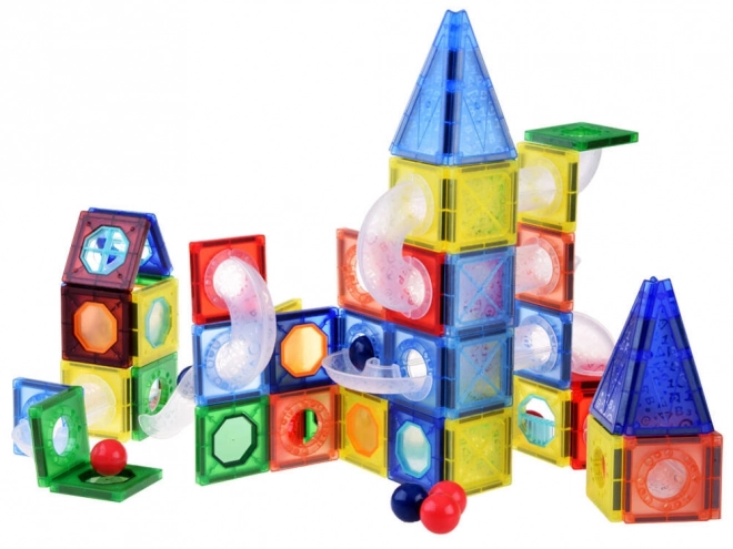 Costruzione magnetica pista biglie ZA4719 - 123 pezzi