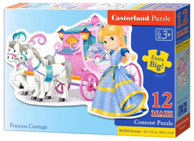 Puzzle Maxi Carrozza Di Principessa