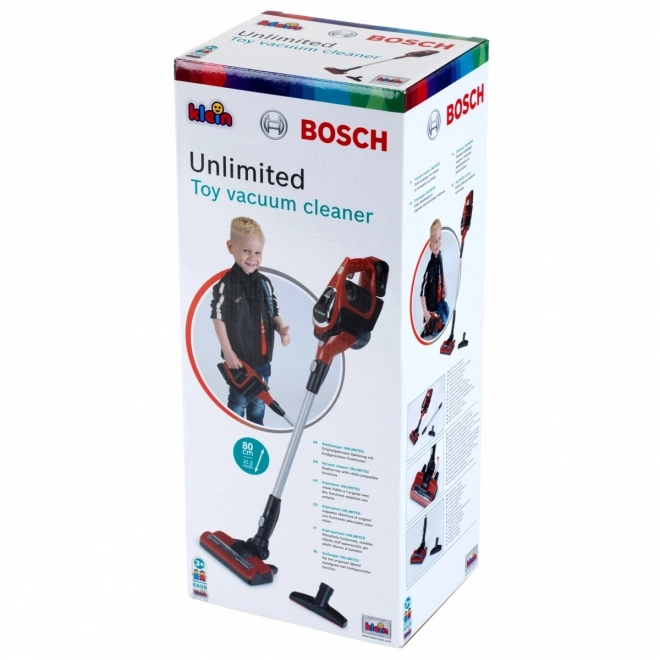 Aspirapolvere giocattolo Bosch Unlimited rosso