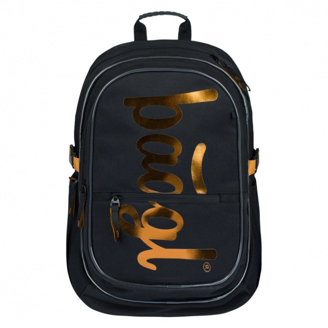 Zaino Scolastico Baagl Core Metallic Bronze Ergonomico