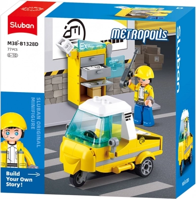 Sluban Metropolis furgone per consegne