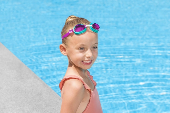 Occhialini da nuoto Hydro-Swim per bambini blu – viola