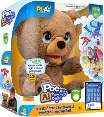 Orsetto di peluche interattivo POE AI di Cobi
