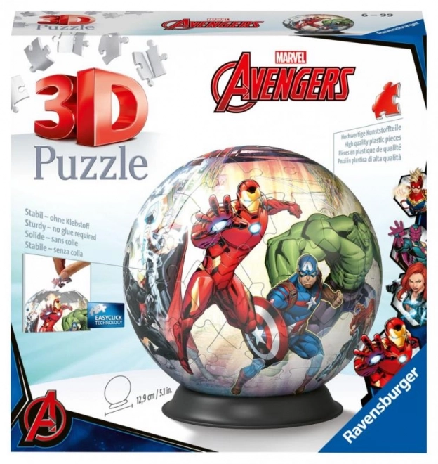 Puzzleball 3D Ravensburger Marvel: Avengers