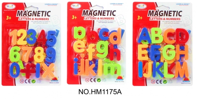 Lettere e numeri magnetici per bambini