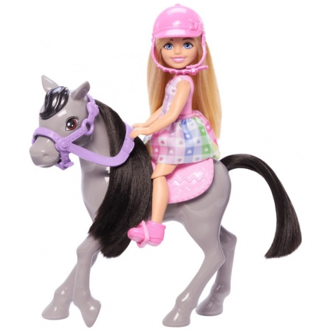 Chelsea con Pony di Barbie