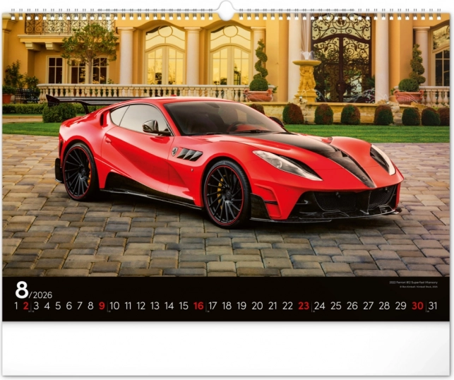 Calendario da Parete Auto Veloci 2026