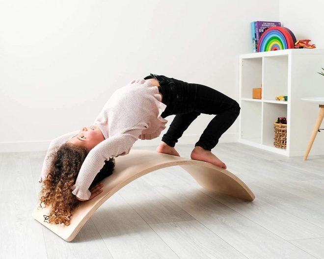 Tavola equilibrio per bambini in legno ECOTOYS