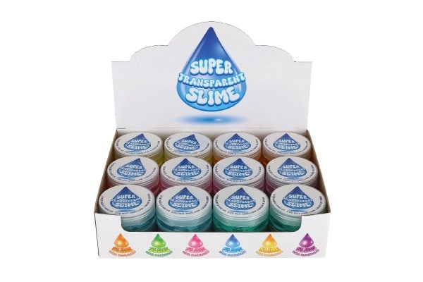 Super slime trasparente mix colori 7 cm