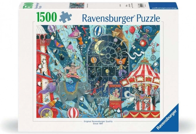 Puzzle Ravensburger Benvenuti al Circo 1500 Pezzi