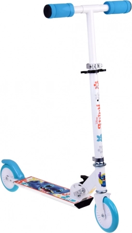 Monopattino pieghevole Disney STITCH bianco per bambini fino a 50 kg