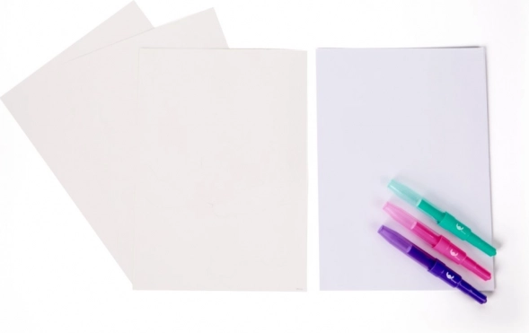 Set di pittura con pennarelli a soffio Stitch A4