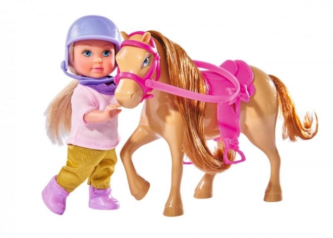 Bambola Evi con Pony e Accessori