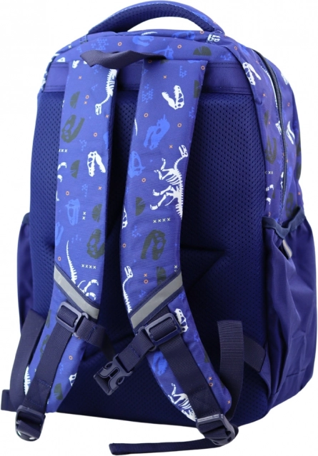 Zaino scolastico Dino T-Rex blu 20L