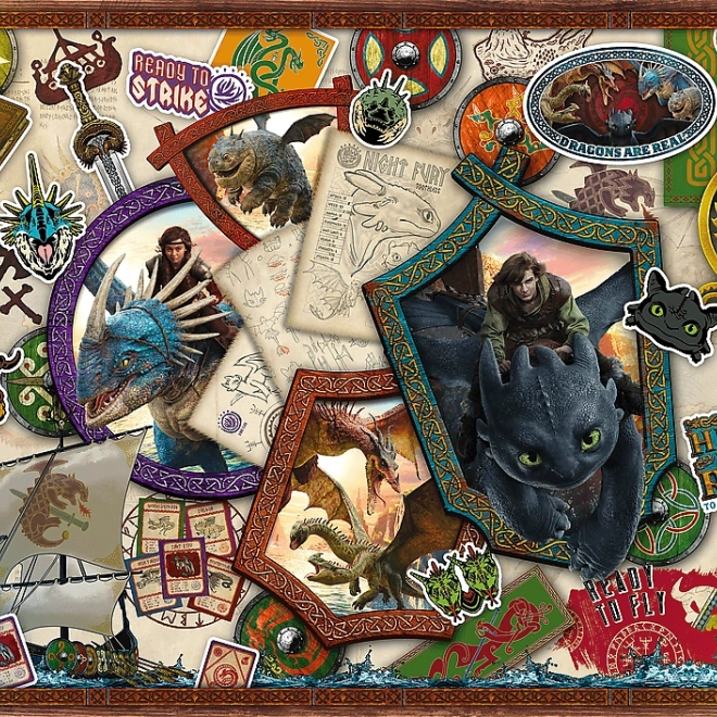 Puzzle Dragon Trainer 1000 pezzi