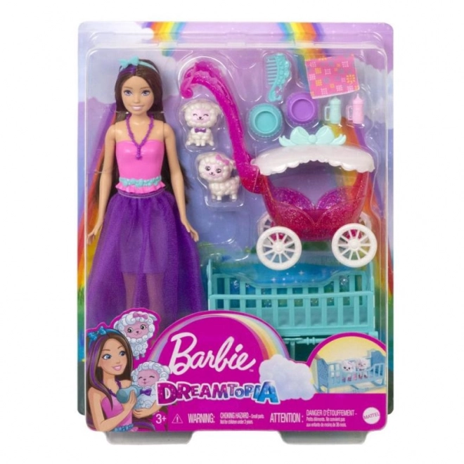 Barbie Dreamtopia bambola bambinaia Skipper set di gioco