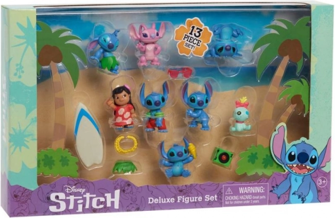 Set di figurine Stitch Deluxe