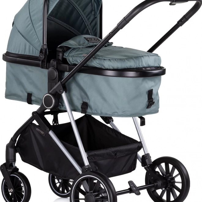 Passeggino combinato Chipolino Aura 2 in 1 Basil
