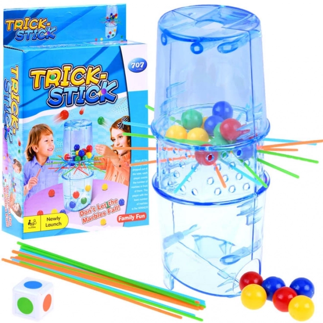 Gioco di destrezza Trick Stick palline in caduta