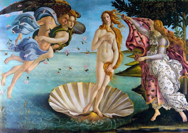 Puzzle Nascita di Venere di Sandro Botticelli 1000 pezzi