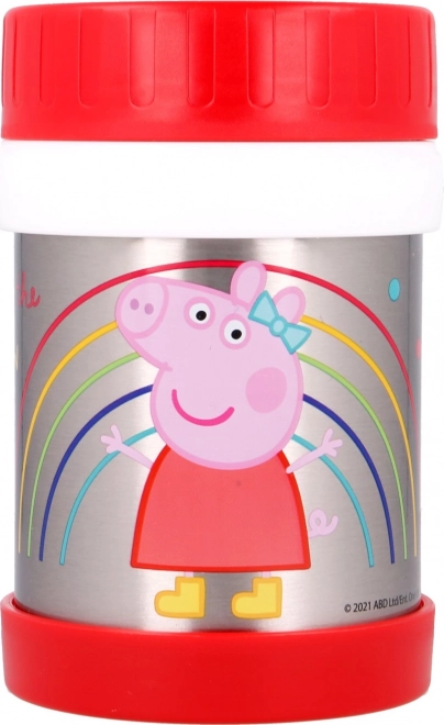 Termos per alimenti in acciaio inossidabile Peppa Pig 284 ml