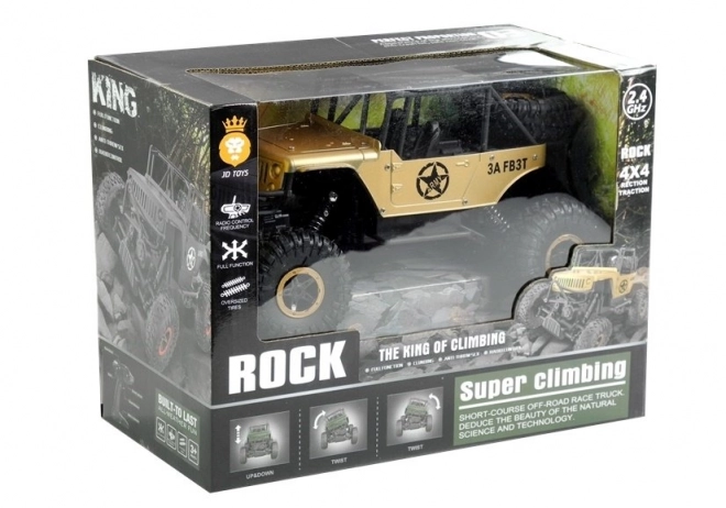 Auto telecomandata Jeep R/C oro