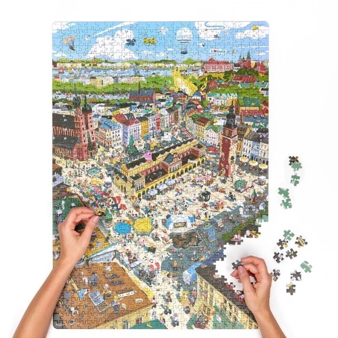 Puzzle Puzzlove Cracovia 1000 pezzi