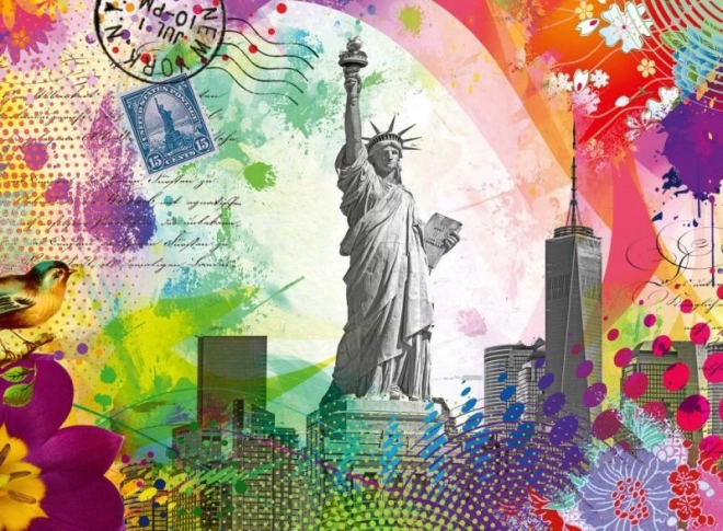 Puzzle Cartolina da New York 500 Pezzi