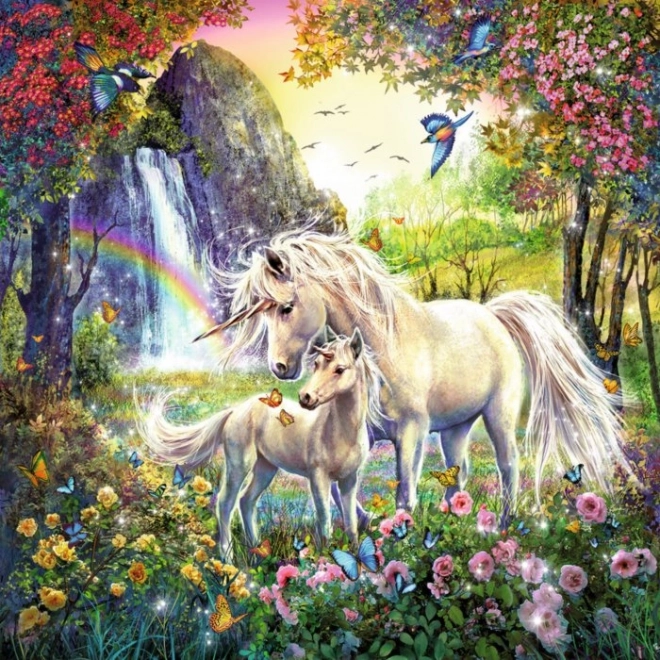 Puzzle Magnifici Unicorni 3x49 pezzi