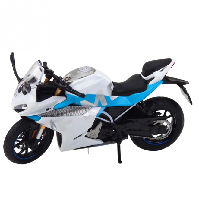 Moto sportivo in metallo con luci e suoni 1:12
