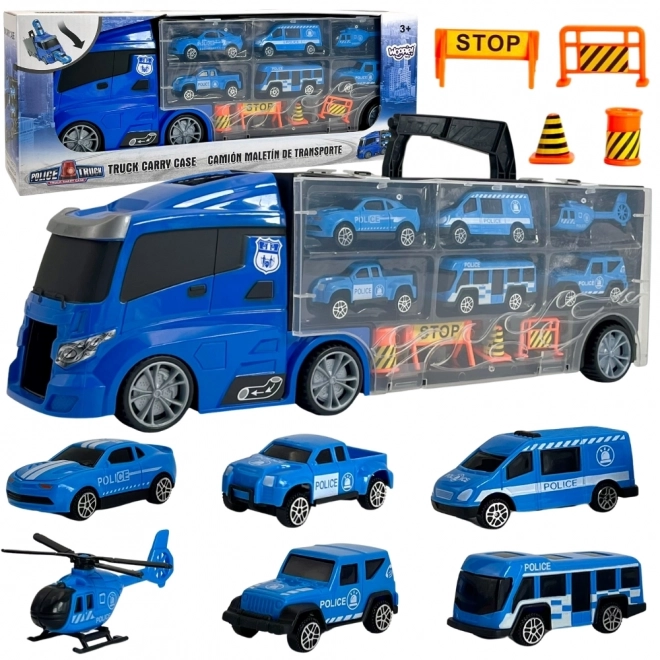 Camion 3 in 1 Polizia di WOOPIE
