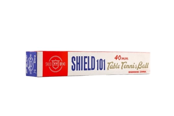 Palline da Ping Pong Shield bianche 6 pezzi