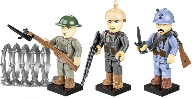 Costruzioni Grande Guerra con 3 Minifigure