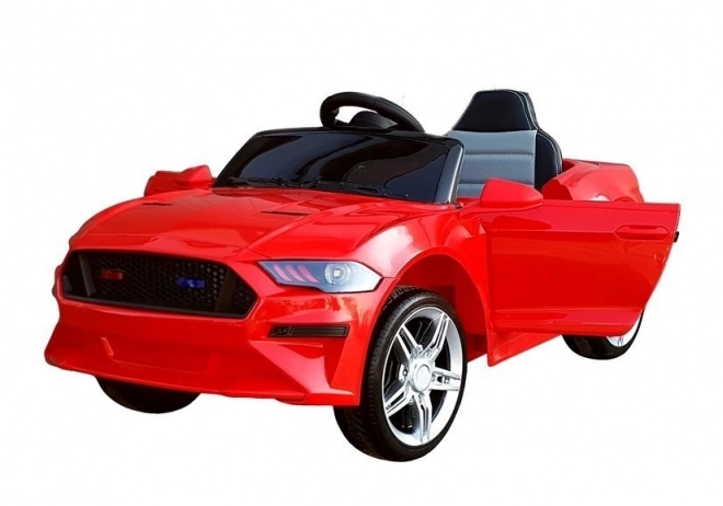 Auto sportiva elettrica per bambini rossa