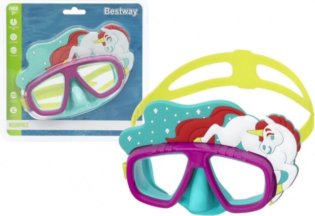 Occhialini da nuoto per bambini Unicorno Bestway