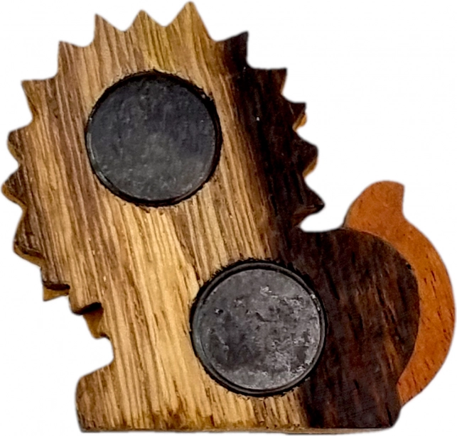 Magnete decorativo in legno Leone per bambini