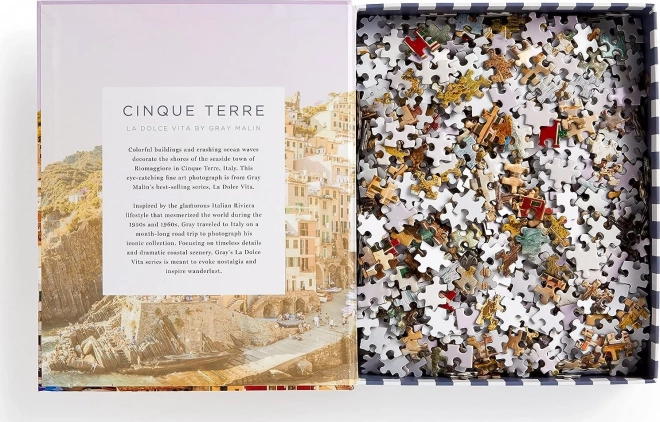 Puzzle Gray Malin: Cinque Terre 1000 pezzi