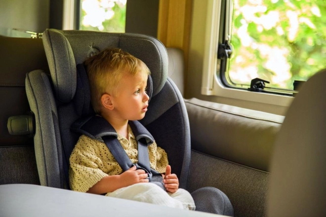 Seggiolino per auto universale MoMi EMI i-Size nero