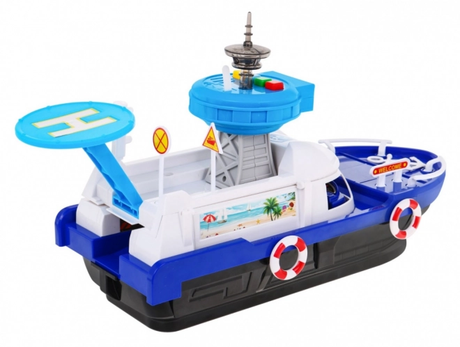 Nave da Polizia Interattiva 2 in 1 per Bambini 3+