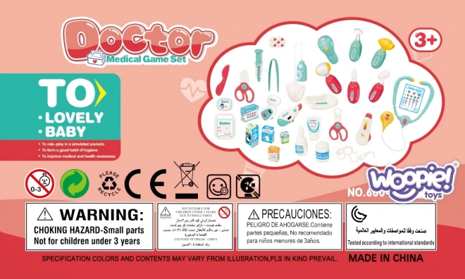 Set da Piccolo Dottore in Valigetta Woopie