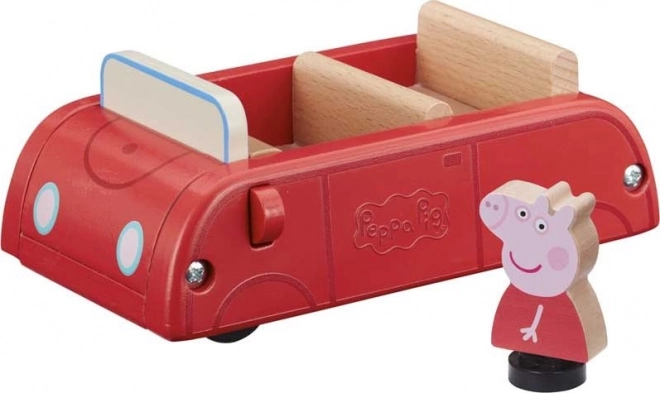 Auto in legno di Peppa Pig