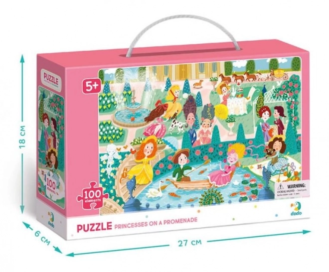 Puzzle DODO Principesse sul Lungomare 100 Pezzi