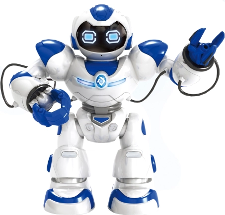robot radiocomandato che spara palline 40 cm