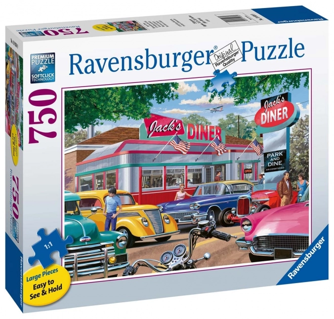 Puzzle Ravensburger Incontro Da Jacks 750 Pezzi