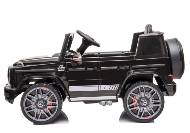 Auto elettrica per bambini Mercedes G63 AMG nero verniciato