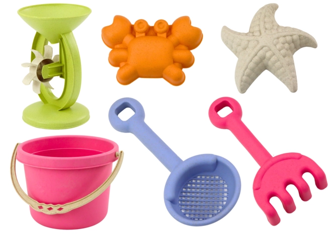 Set pastello completo per sabbiera e spiaggia